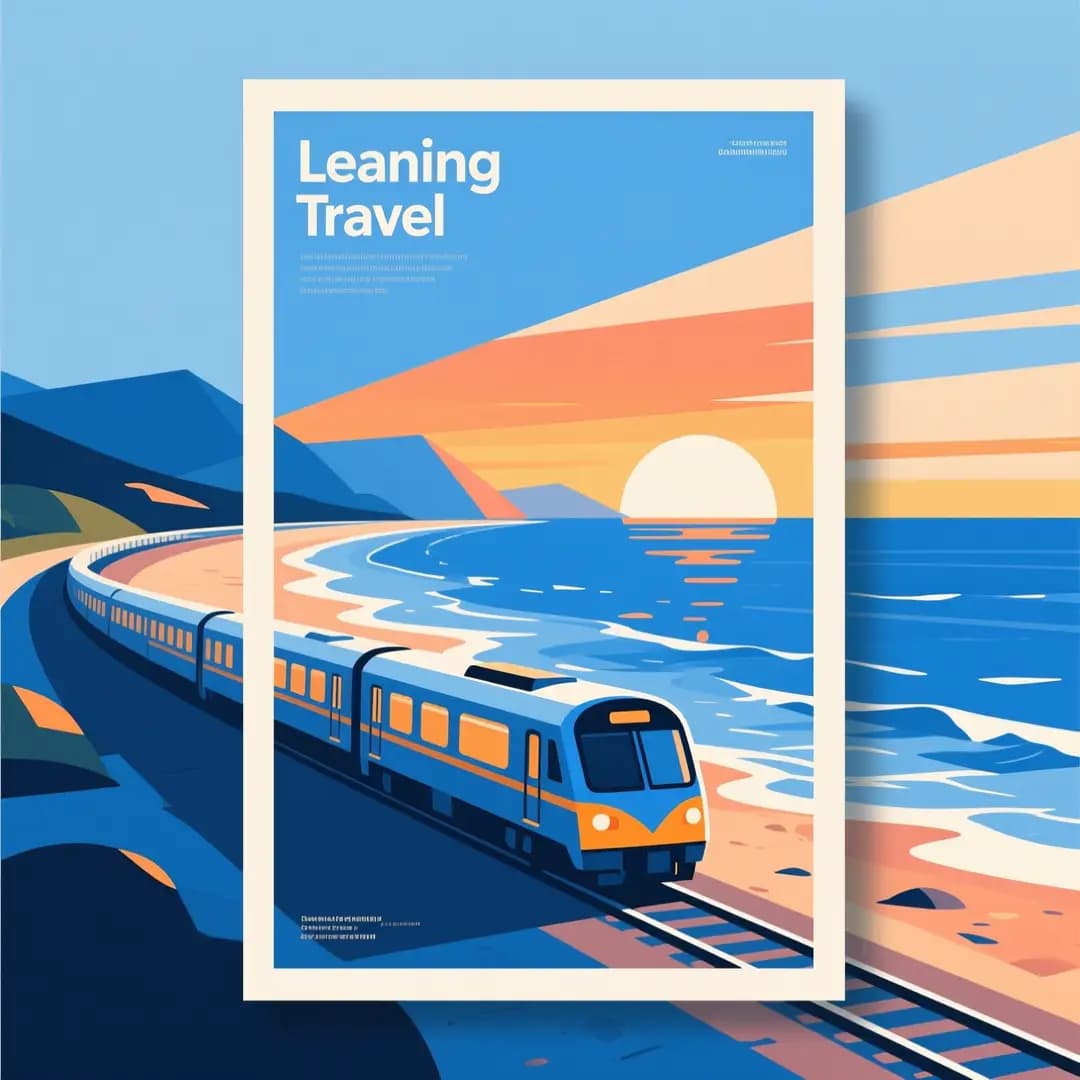 An illustration-style travel campaign poster concept with a clear composition and rich, managed detail.