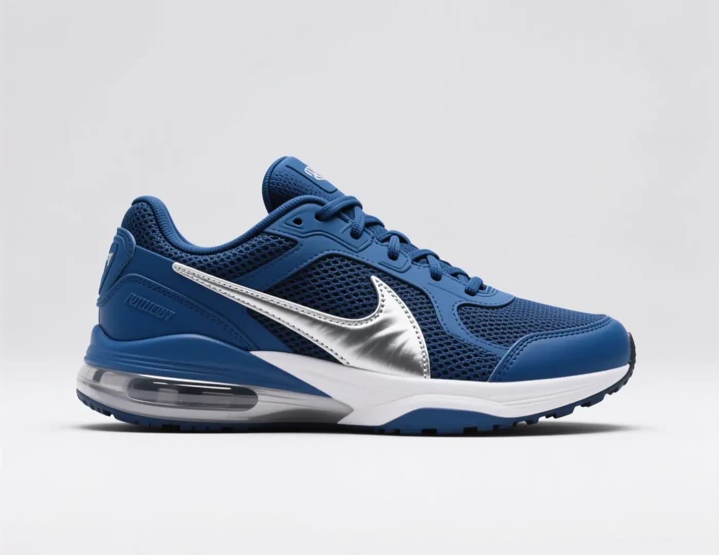 A quick sneaker colorway concept with a single distinct silhouette, high-quality materials, and a campaign-themed background.